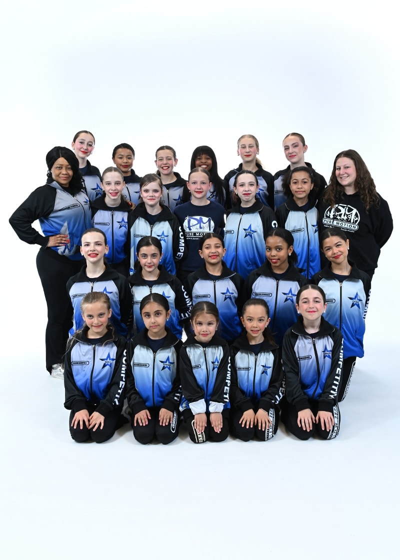 Pure Motion Dance Studio competition team