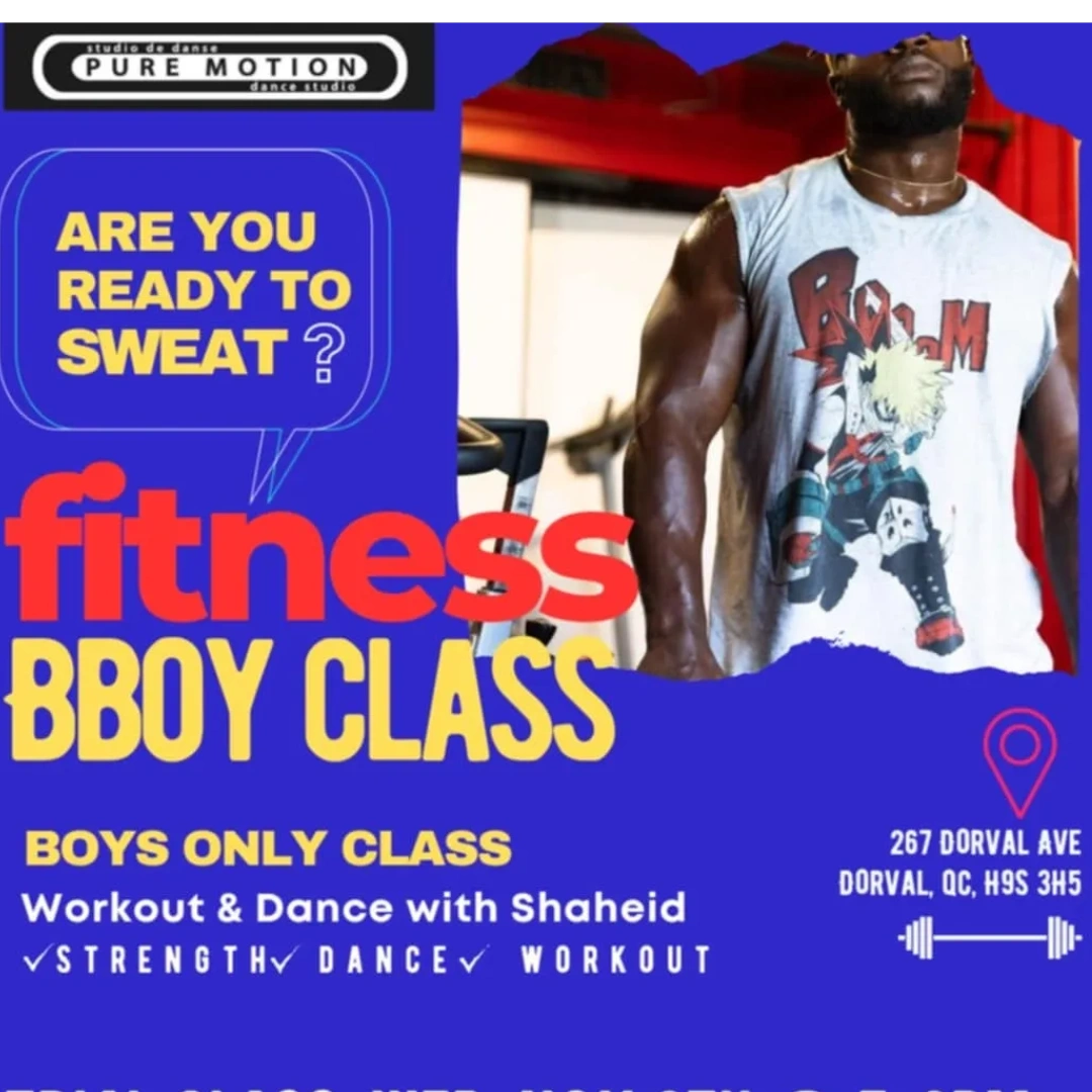 B-Boy Fitness class at Pure Motion Dance Studio